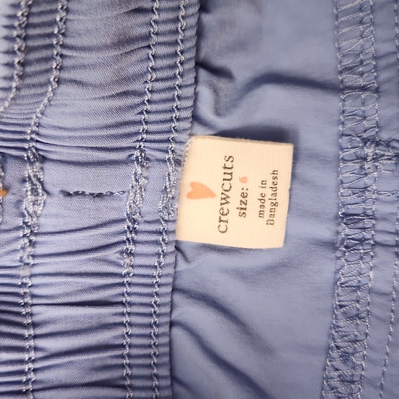 J.Crew Girls Blue Athletic Shorts + Tee Bundle (Size 6) - Picture 8 of 14